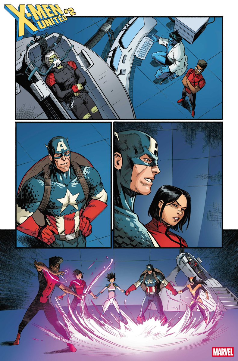 mvrtxin's tweet photo. X-MEN UNITED #2 FIRST LOOK

 #xspoilers https://t.co/rZAa3hC2Jl
