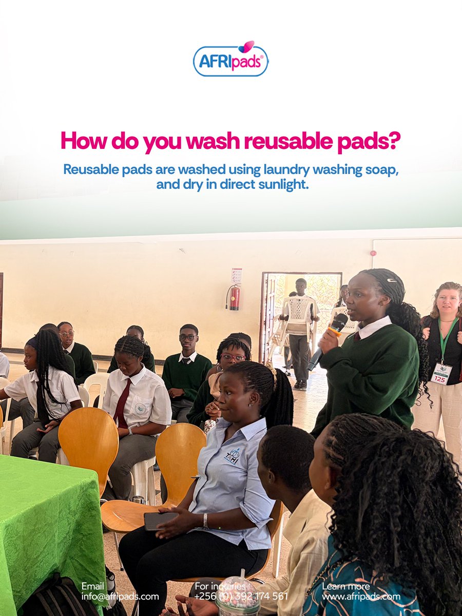 AFRIpads tweet media