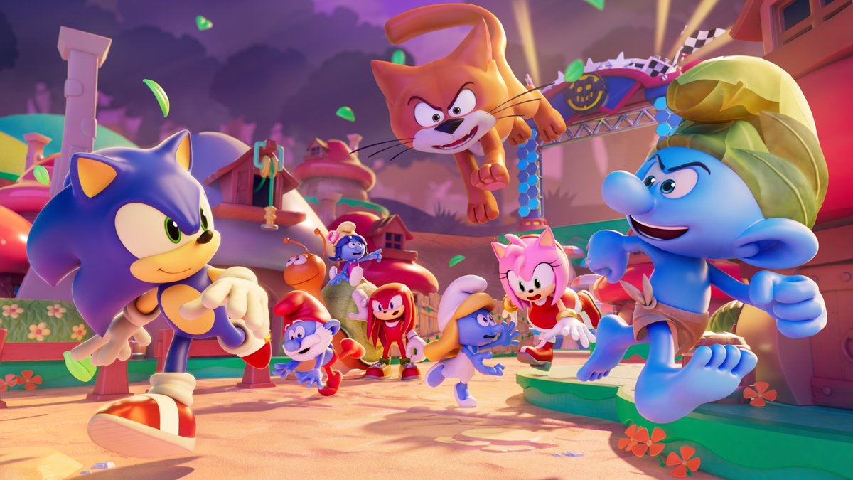 soniccitynet's tweet image. BREAKING: Sonic Rumble will relaunch as Sonic Rumble Party with Version 1.5.0 on March 16!

The update adds the new Party Rumble mode, a Toy Capsules reward system, and a limited-time Smurfs crossover event.

Full details in our link in the replies!

#SonicNews | #SonicRumble