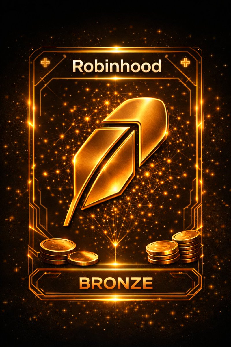 🌟 Mint the Bronze Robinhood NFT on <a href="/RobinhoodApp/">Robinhood</a> Testnet

💰 Mint Cost: $0
💵 Funding: $5.77B
🪙 Total Supply: 5999
🗃️ Limit: 1 per wallet

Steps:
🔗 robinhood-bi30mt.testnet.nfts2.me
✅ Connect wallet
✅ Switch to Robinhood Testnet
✅ Complete the tasks
✅ Mint your NFT

💧 Need testnet