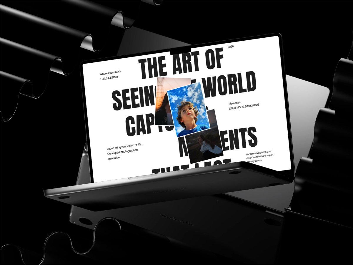 ArvoxStudios's tweet image. StoryLens — Where every click tells a story and every moment becomes a memory.

Check it on Behance: behance.net/gallery/245727…

#photographystudio #visualstorytelling #capturedmoments #creativephotography #photographylife #momentcapture #photographyart #memorymakers #figma #uiux