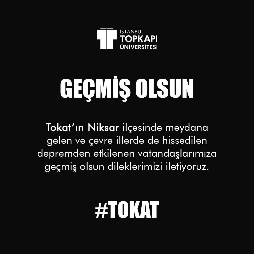 İstanbul Topkapı Üniversitesi tweet media