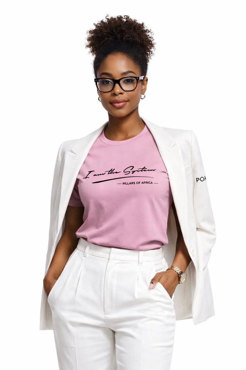 Pillarsofafrica's tweet photo. I AM THE SYSTEM 
For those who have built themselves...and now build others. The I AM THE SYSTEM tee is your symbol. With your every purchase, you are unleashing the talentic force of Africa's Youth. Tee link in bio
#Africa #Youth #Development #iamthesystem https://t.co/Po7qaw01Ng