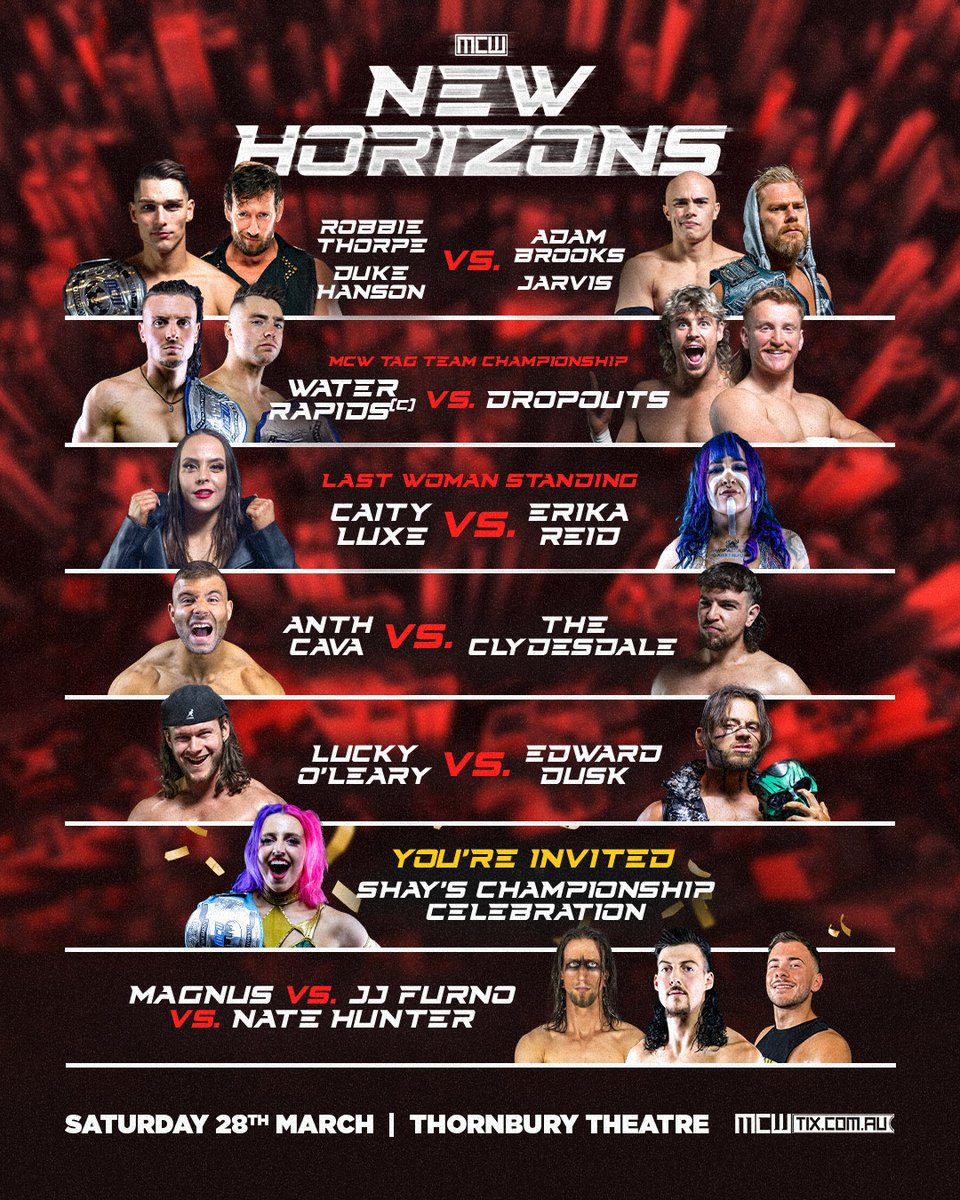 Melbourne City Wrestling tweet media