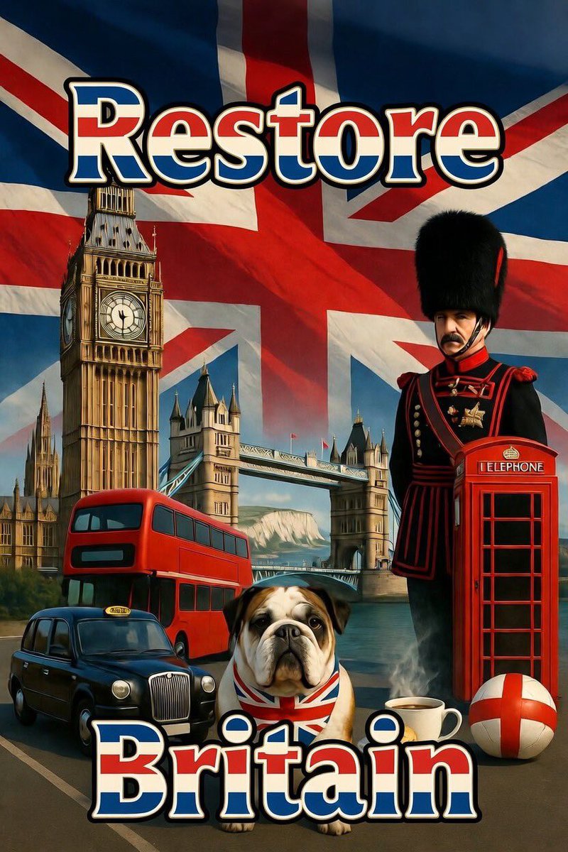 Good morning and Happy Friday fellow patriots 🇬🇧🇬🇧 #RestoreBritain #RupertLowe