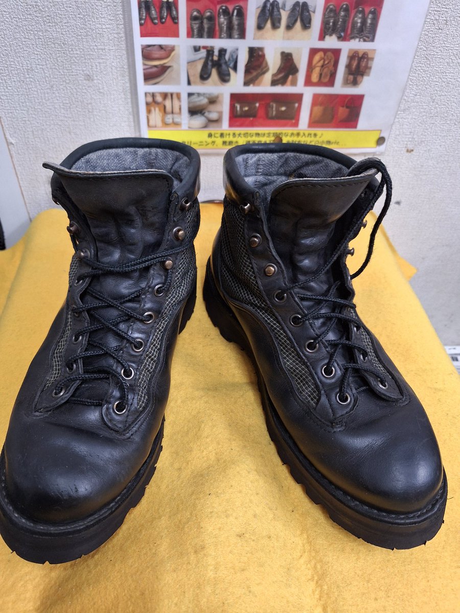 hoprepair1997_'s tweet image. 今日は寒いですが花粉は凄いです

ダナーライトのソールをVibram1276ブラックで交換させていただきました

#danner 
#ダナーライト
#ブーツ修理
#靴修理
#ほっぷ高崎
#群馬県