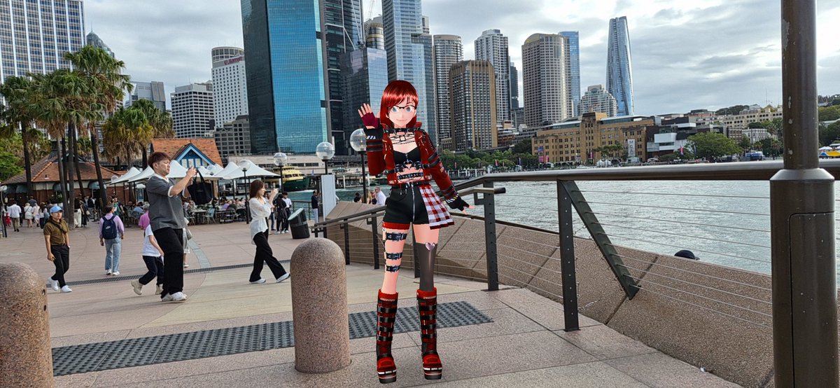 LynxRaide's tweet photo. #VRoid #VRoidMobile #Sydney https://t.co/WUfZmekTkb