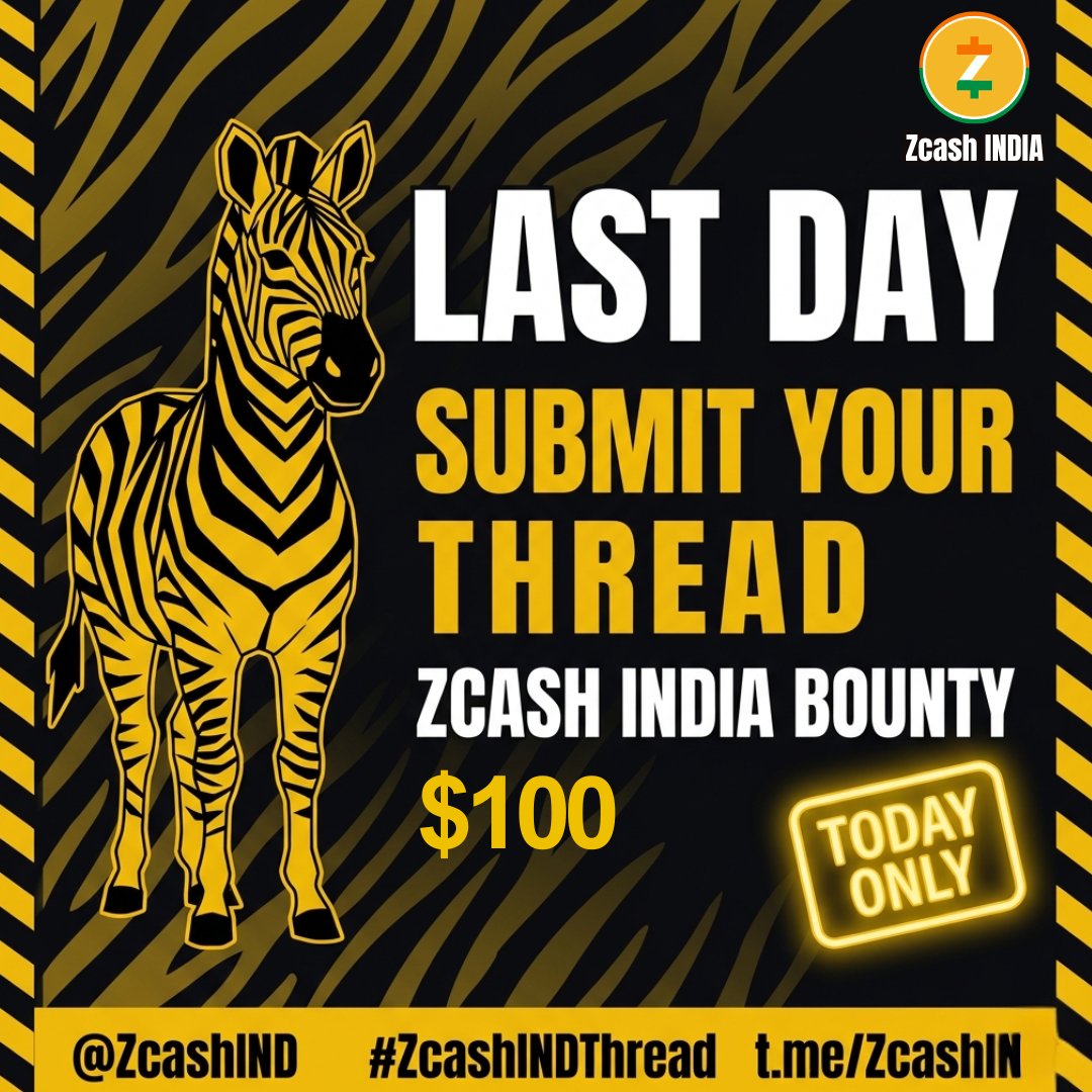 Zcash IND tweet media