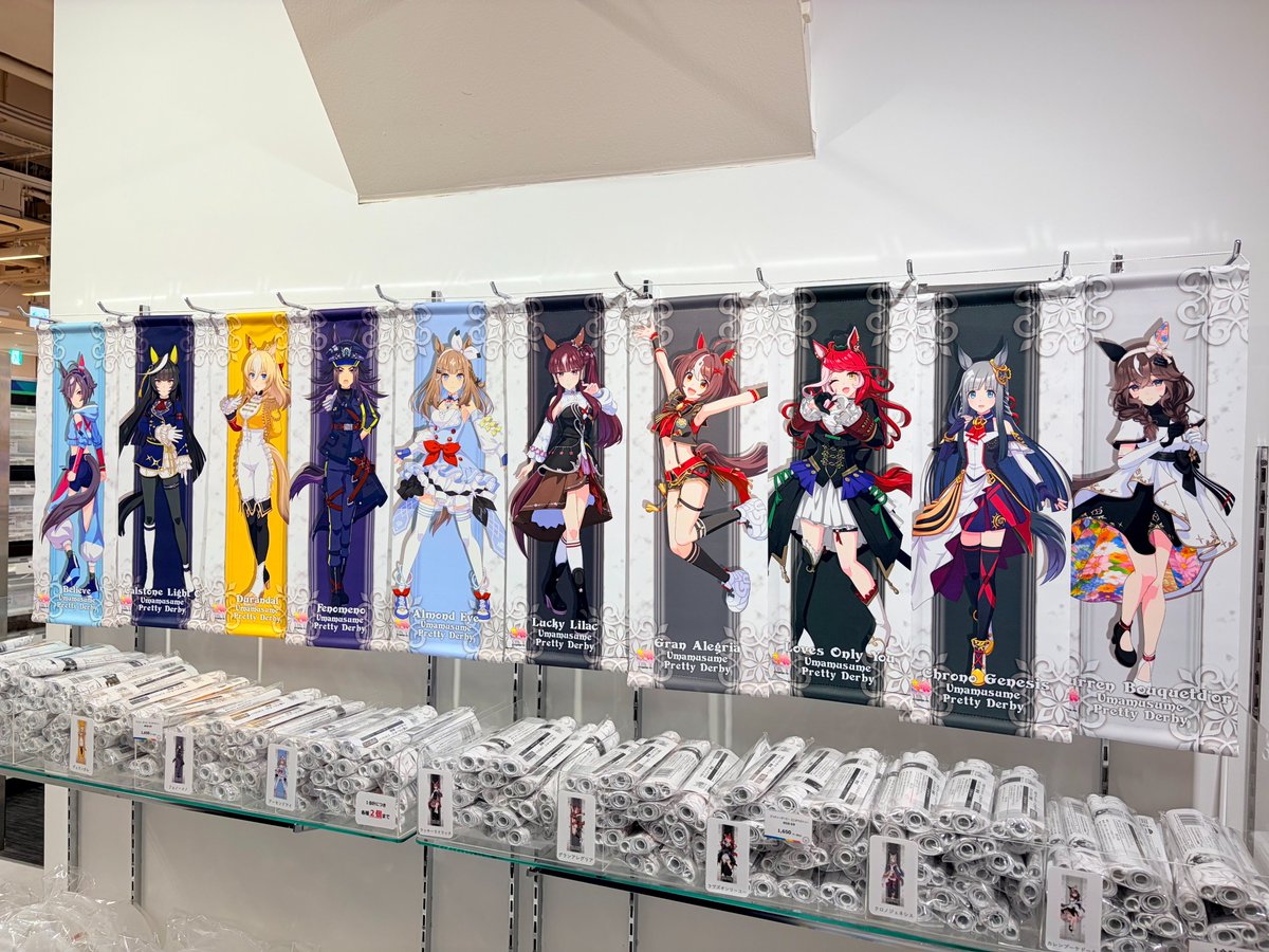 ウマ娘　キャラポップストア　アクリルスタンド　タペストリー 🥕𓂃𓂃𓂃𓂃𓂃𓂃𓂃𓂃𓂃 ウマ娘 プリティーダービー ペインタースタイル