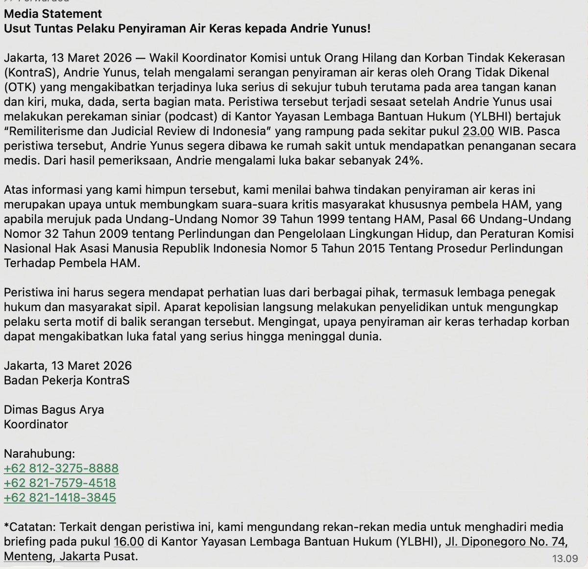 zoeoul's tweet photo. Mengerikan. https://t.co/18p0Cax0Pj