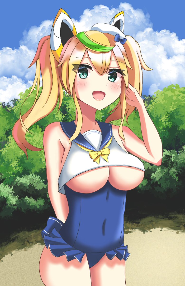 これはお絵描き始めて1年くらいの絵なんやけど、なんですかこの貧乳は 