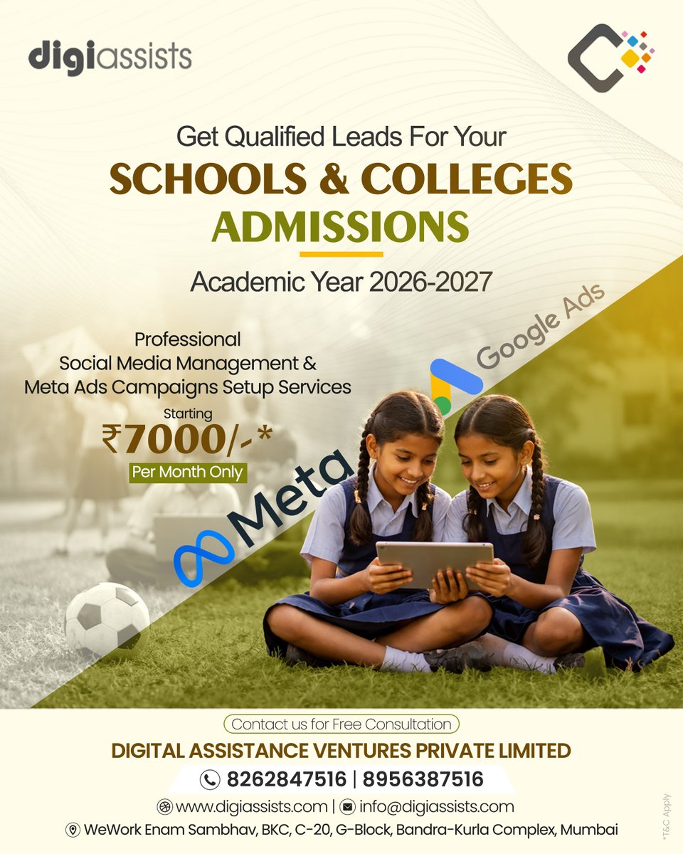 ndrahate_cold's tweet photo. Get Qualified Leads For Your Schools &amp; Colleges Admissions. Social Media Management &amp; Ads Campaign Setup Starting ₹7000/-* Per Month Only!
.
Call or WhatsApp: 
🤳🏻+91 8262847516 | +91 8956387516 https://t.co/9lEnykJooB