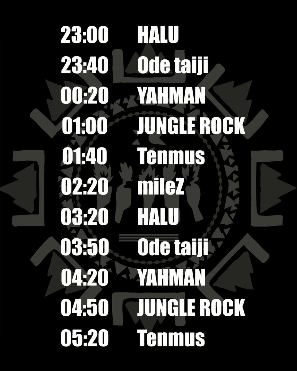 Tribal Connection JP tweet media