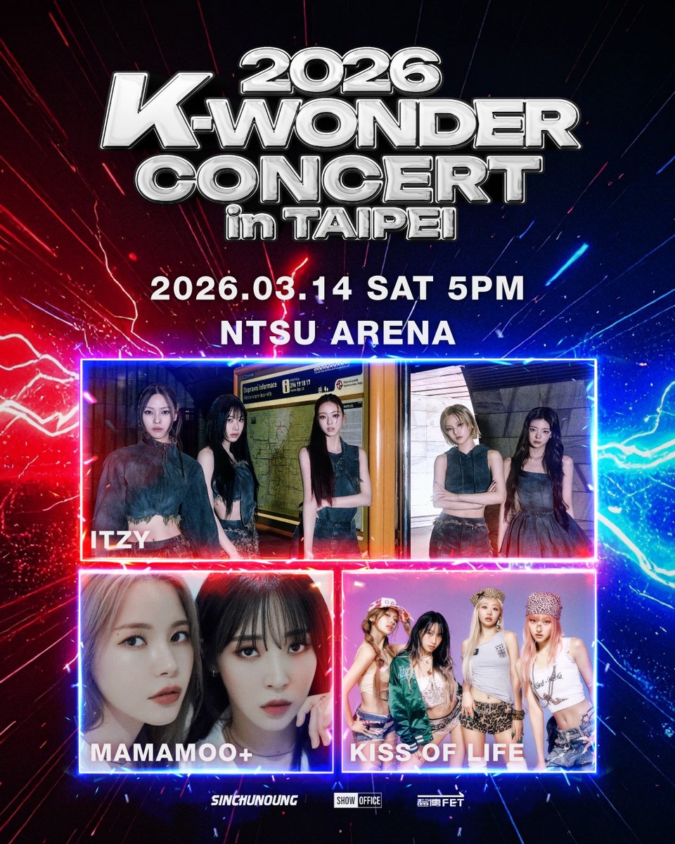 sgrn6d's tweet photo. #WTS
2026 K-WONDER CONCERT IN TAIPEI
🗓️Mar 14, 2026| ⏰17:00
📍NTSU Arena
☑️VIP (NT$6,600)
☑️1F/2F
NT$6,200/5,600/4,600)
Dm/Send request 💌
#있지 #ITZY
#마마무플러스 #MAMAMOO+
#키스오브라이프 #KISSOFLIFE
#K_Wonder #Kpop #Concert #SHOWOffice #遠傳電信 https://t.co/YldVc65nxE
