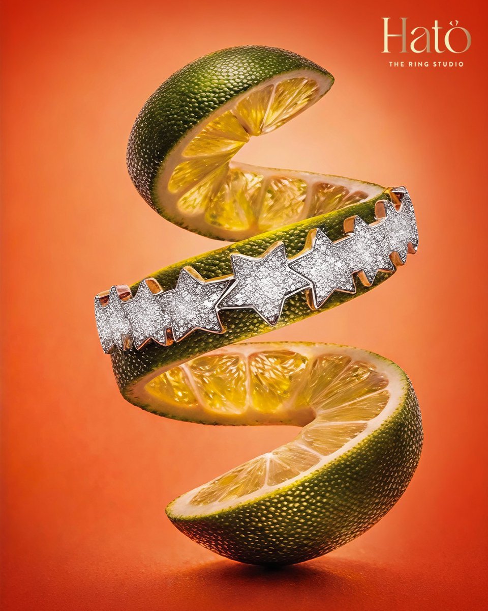 hatoringstudio's tweet photo. When life gives us lemons, we set them in diamonds 🍋

#hatotheringstudio #zestyluxury #statementjewelry #ringGoals https://t.co/SCs30z8tDQ