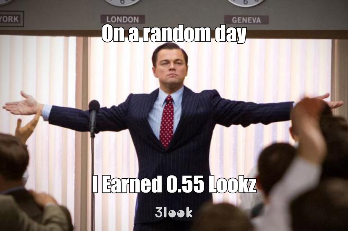 DxPhuduc's tweet image. Today isn't bad for @3look_io 

I earned 0.55555555555 Lookz 😅

It's free so just join with this, we have nothing left to lose now, go all in 
#3look