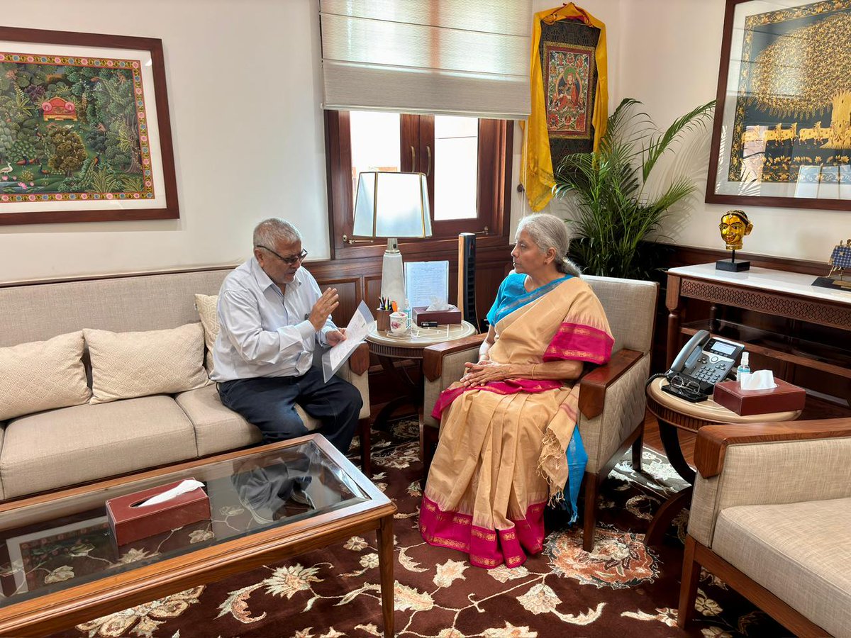 Nirmala Sitharaman Office tweet media