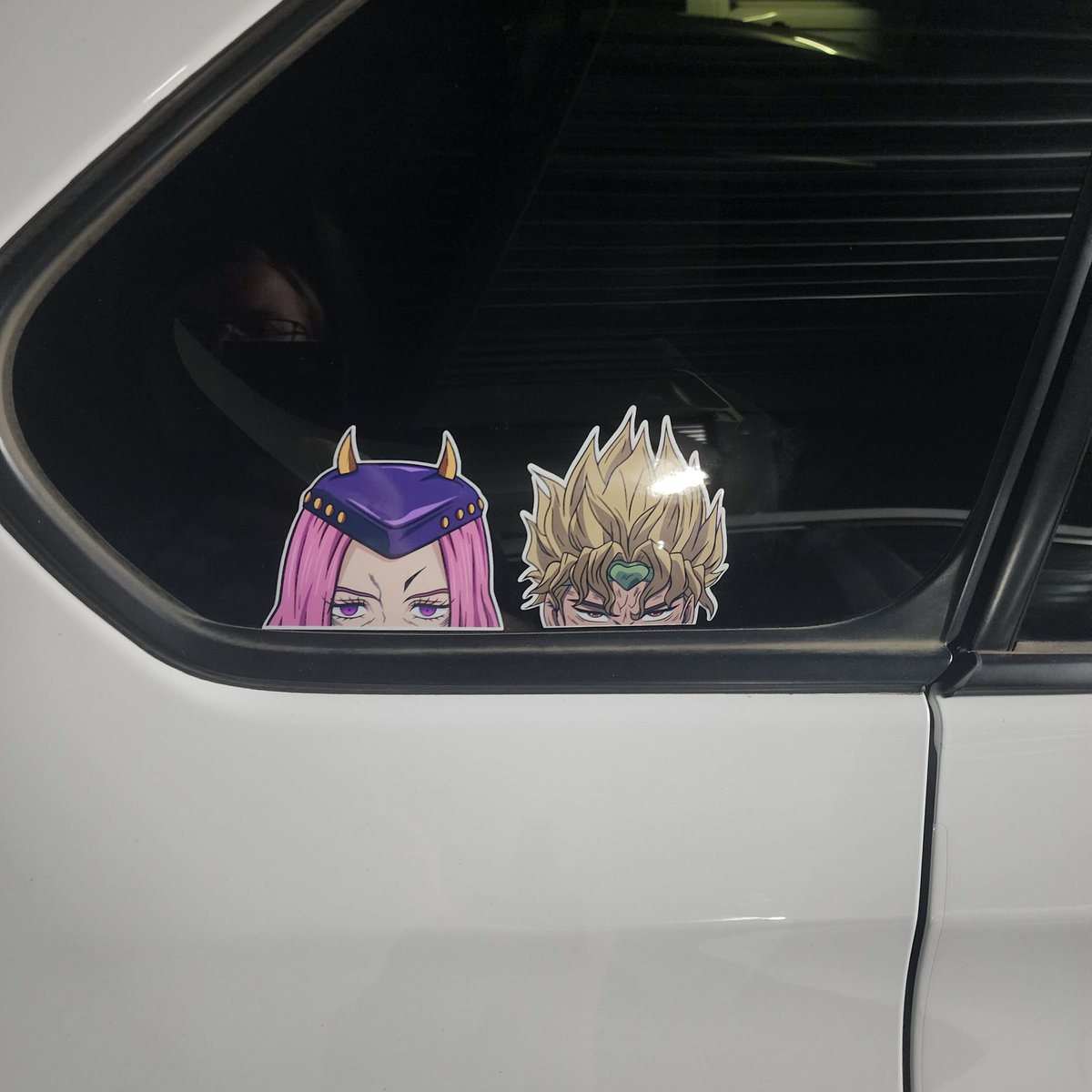 Finally adding stickers to my car.