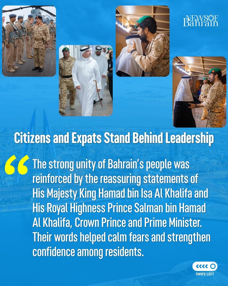 newsofbahrain's tweet image. Expats in Bahrain showed strong loyalty and deep attachment to the Kingdom during the Iranian attacks, said Dalal Al Zayed, head of the Legislative and Legal Affairs Committee at the Shura Council, in an interview with Bahrain TV

#NewsofBahrain #news #Bahrain #Manama