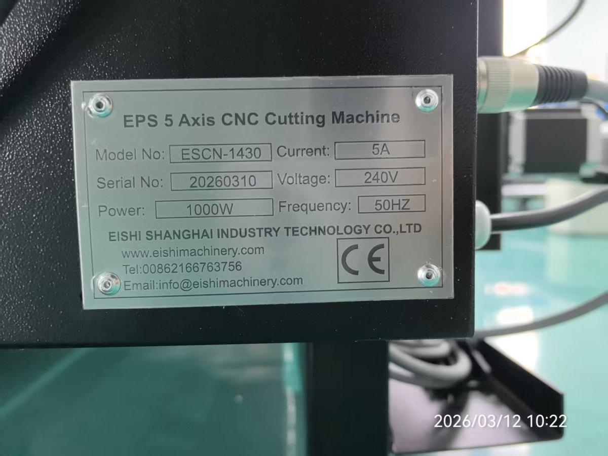 Alex09447309's tweet photo. EPS 5 axis hot wire cnc cutting machine, good for EPS/XPS/PE/EPE and other foams 2D and 3D products cutting. whatsapp +8618521561566.
#epscnccuttingmachine #foamcnccuttingmachine #5axiscnccuttingmachine #styrofoamcnccuttingmachine #epslettercnccutmachine #eps3dcnccutmachine https://t.co/iSwWquQmw2