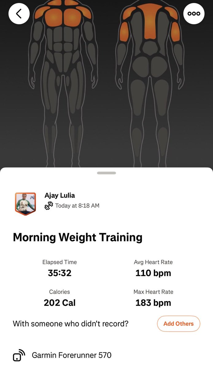 ajaylulia's tweet photo. Weight training focused on upper body. Strength work is just as important as the miles on the road.
Stronger muscles. Better running. Fewer injuries.
#StrengthTraining #RunnerStrength #MorningWorkout #RunnersLife https://t.co/uMbril50mp