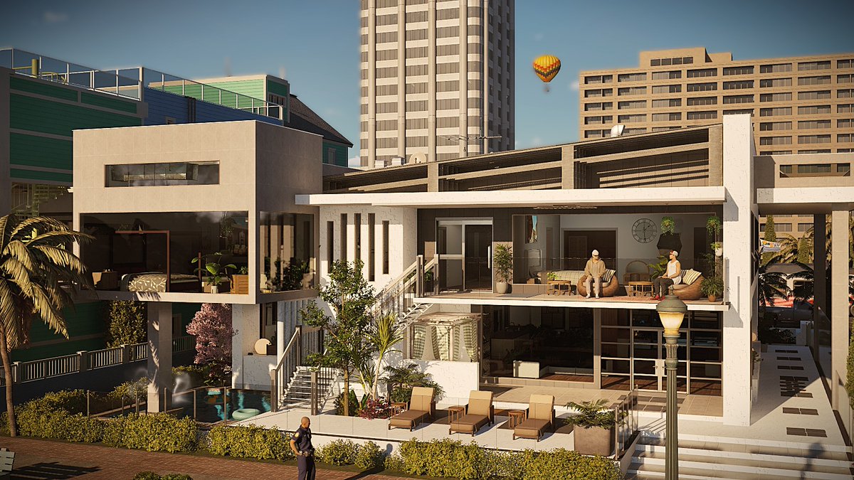 Mone54T's tweet image. A little further along...😅 #WIP #INZOI #game #modern