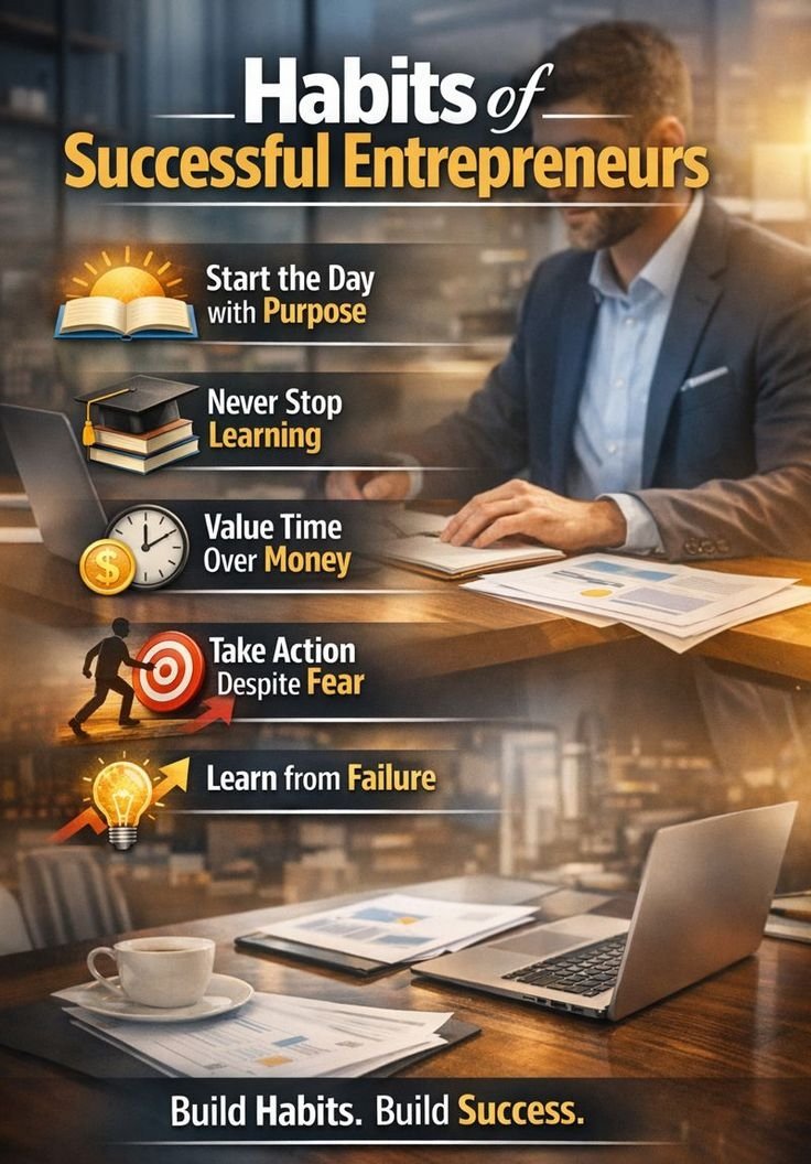 Habits of successful entrepreneurs