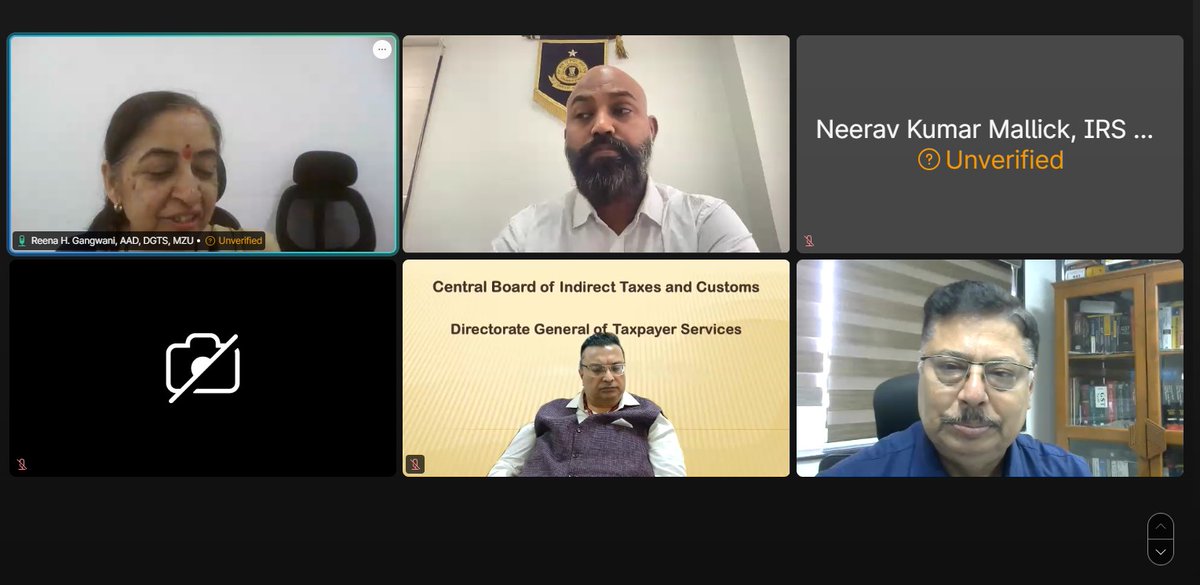 DGTPS CHENNAI CBIC tweet media