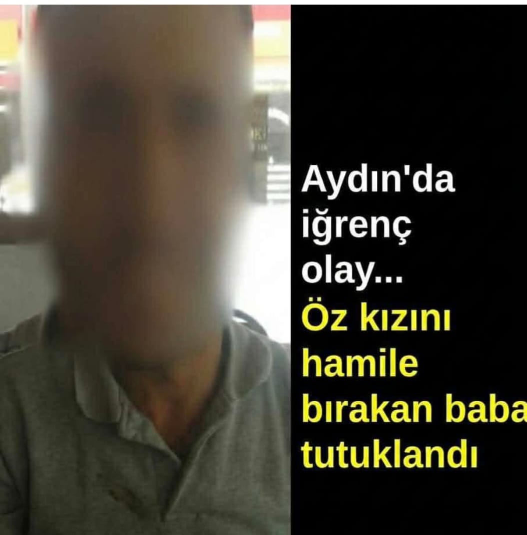 Hakikaten kanım dondu..🤬

Babası ve 2 abisinin tecavüzüne uğrayan 14 yaşındaki kız ifadesinde ;

"Babam tecavüz ederken önceleri gözümü kapatmıyordu, sonra hep bağlamaya başladı.
Annem çığlıklarımı duyar ama tepki vermezdi."

Küçük kız,babasından hamile olduğunu sanıyor ancak,
