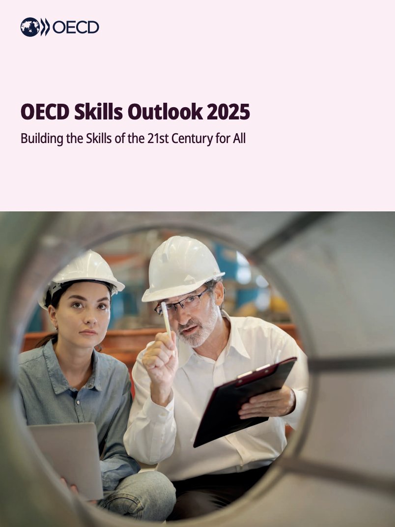 I’ve recently revisited the OECD Skills Outlook 2025, and it really cemented how quickly the role of education is changing, right in front of us. Education is moving away from delivering qualifications and more towards long-term employability: oecd.org/content/dam/oe…