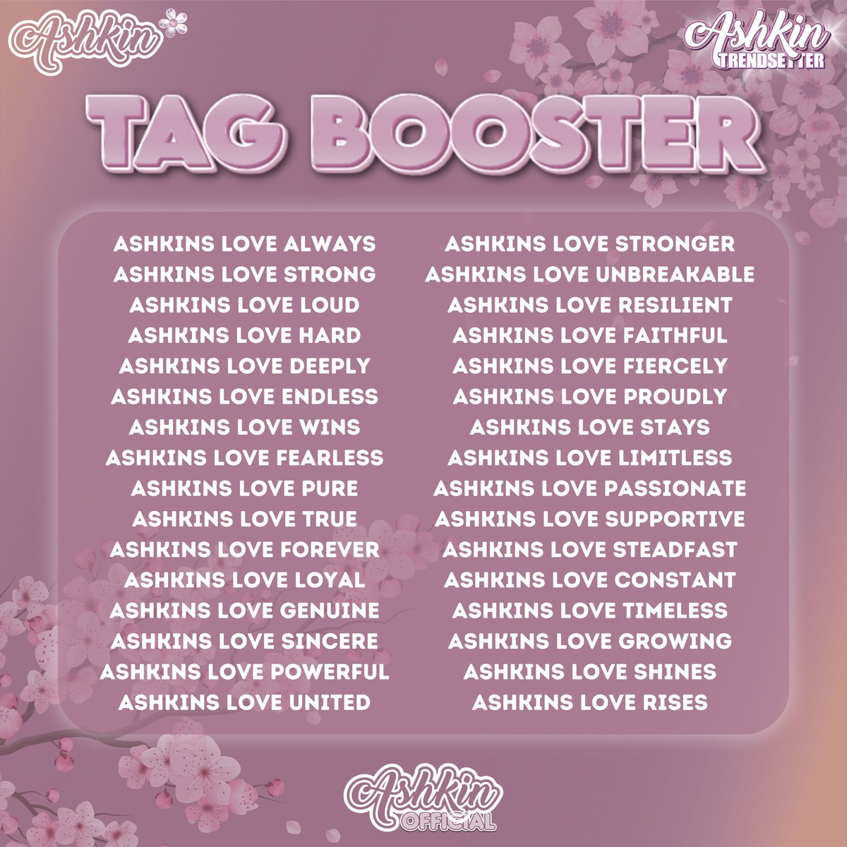 ASHKIN TRENDSETTER tweet media