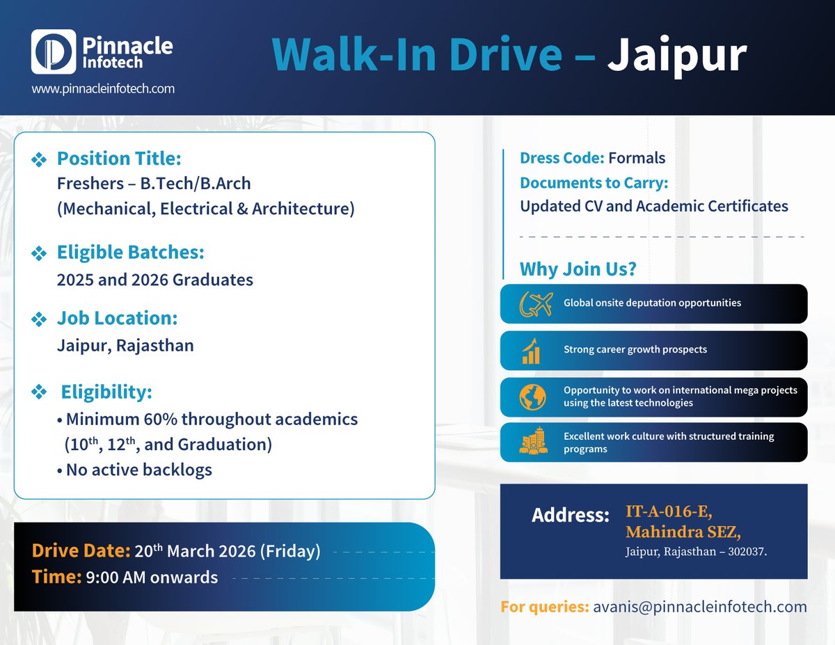 Pinnacle Infotech tweet media