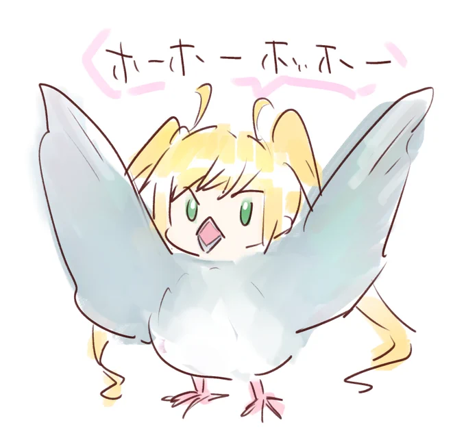 マリーカ・キジツリーさん描きました!!! #まんきつ暮らし #マリーカ #マリー華展
