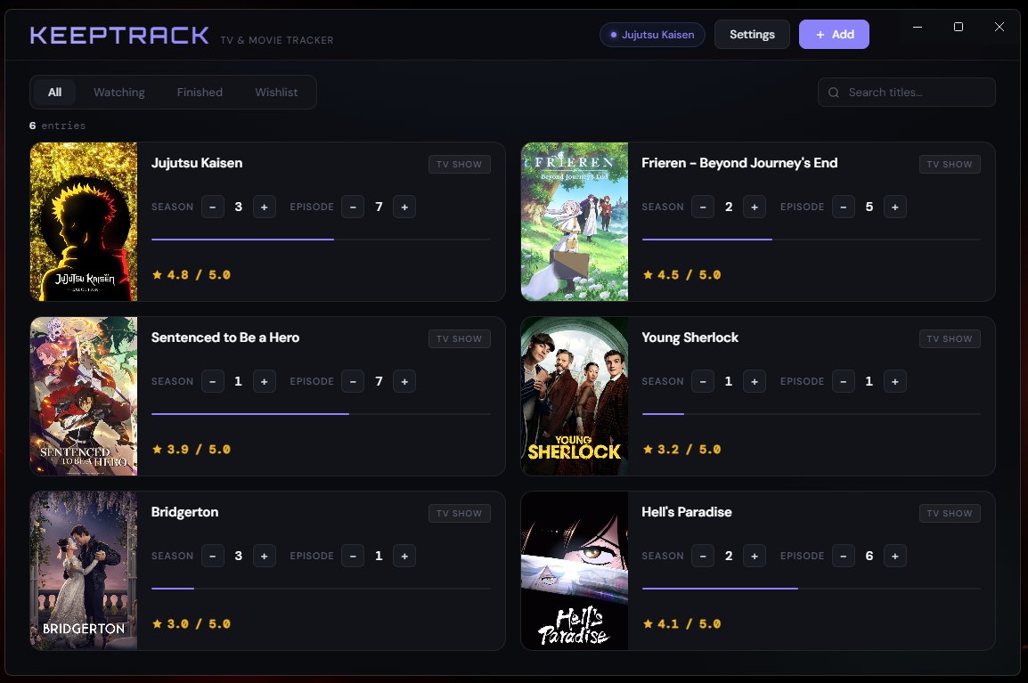 hamza7_saeed's tweet photo. I built a desktop app to track what I'm watching.
Features...
It polls VLC in the background. When you play a video file, it automatically creates a card. No manual input needed.

The exe is available on GitHub if you want to try it.
https://t.co/HMtppweuzn https://t.co/YbvW9LdaZX