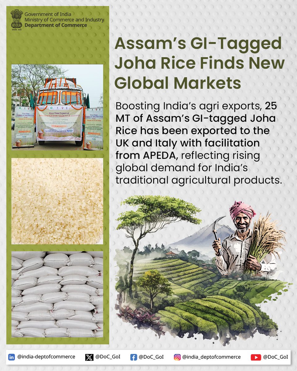 Dept of Commerce, GoI tweet media