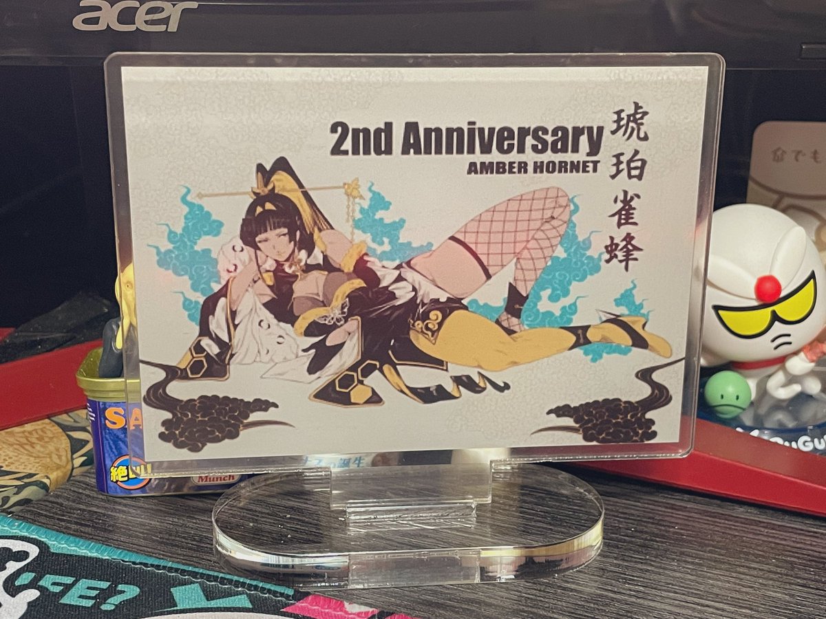 この定期的に来る 何もやりたくないし 全部嫌になるのなんなんだろ😫😫

一旦 自分鑑賞用に作ったアクスタ眺めて 虚無る 
世界にたった一つだと思うと ニヤニヤする😙
ココ最近 ずっと情緒がジェットコースター🎢してるぅんち！