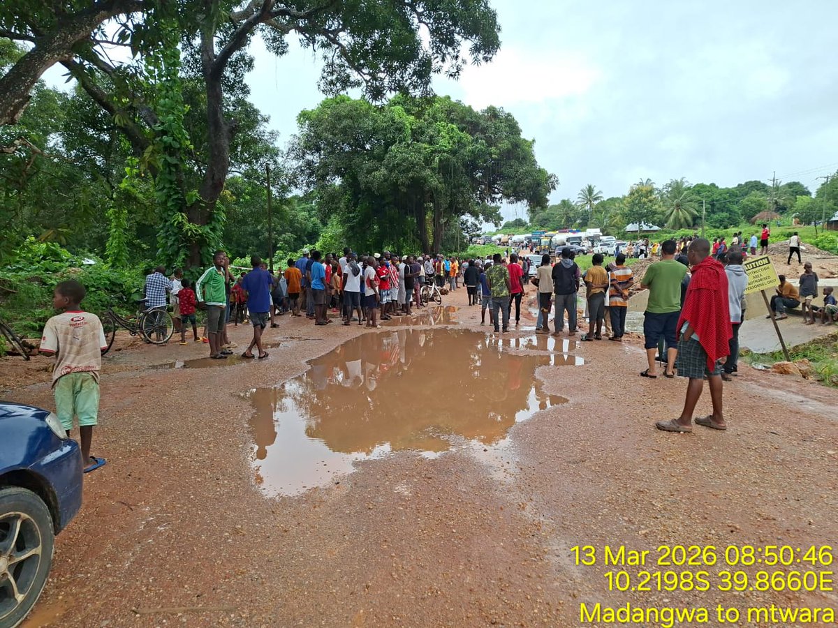 SouthernBuses's tweet photo. ⚠️TAHADHARI⚠️

📍Madangwa - Lindi

Barabara baada ya Daraja Kujaa Maji ipo hivi https://t.co/LuL1RD5mVp
