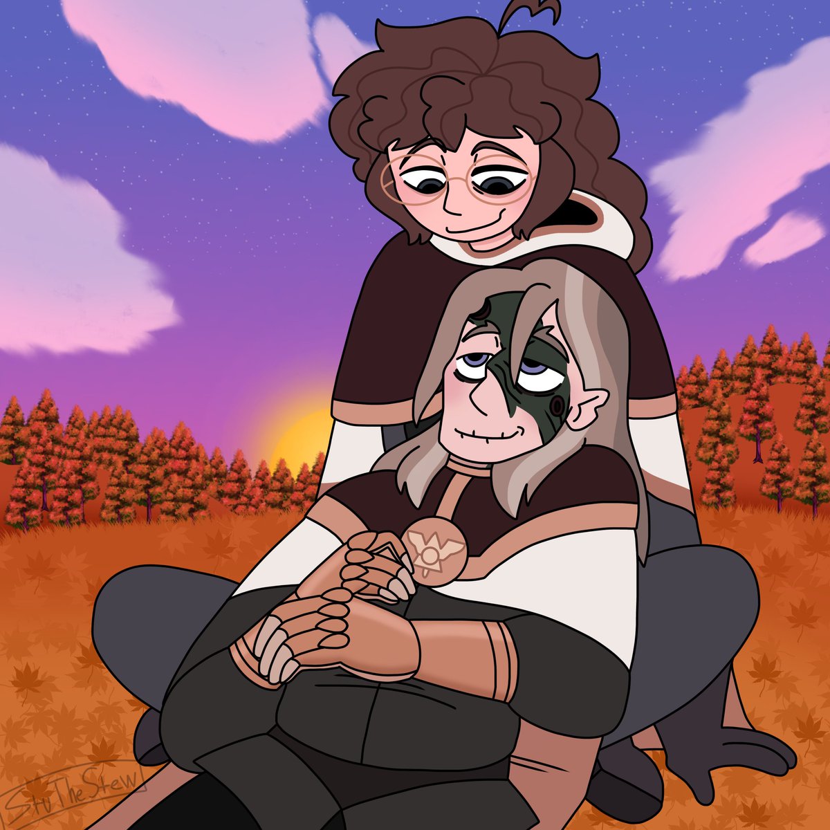 StegoStu's tweet photo. Haven't posted in a hot minute, here's me in a field with my despicable old man #yumetwt https://t.co/dqF3nh0jKW