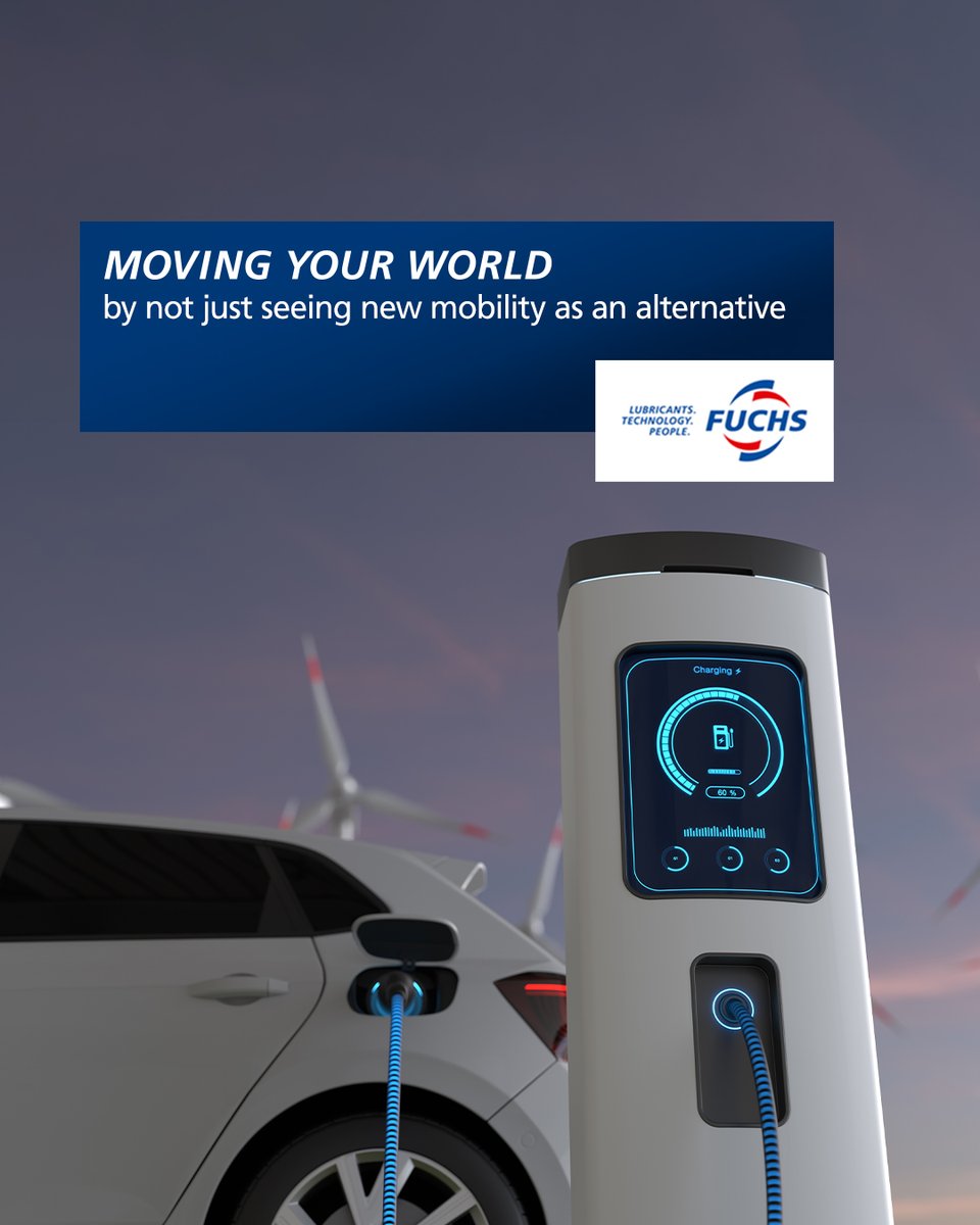 FuchsIndia's tweet photo. BluEV brings advanced lubrication that powers this new era with efficiency and assurance.

#fuchs #fuchsindia #movingyourworld #futureoftransportation #emobility https://t.co/hMPhUhX7nY