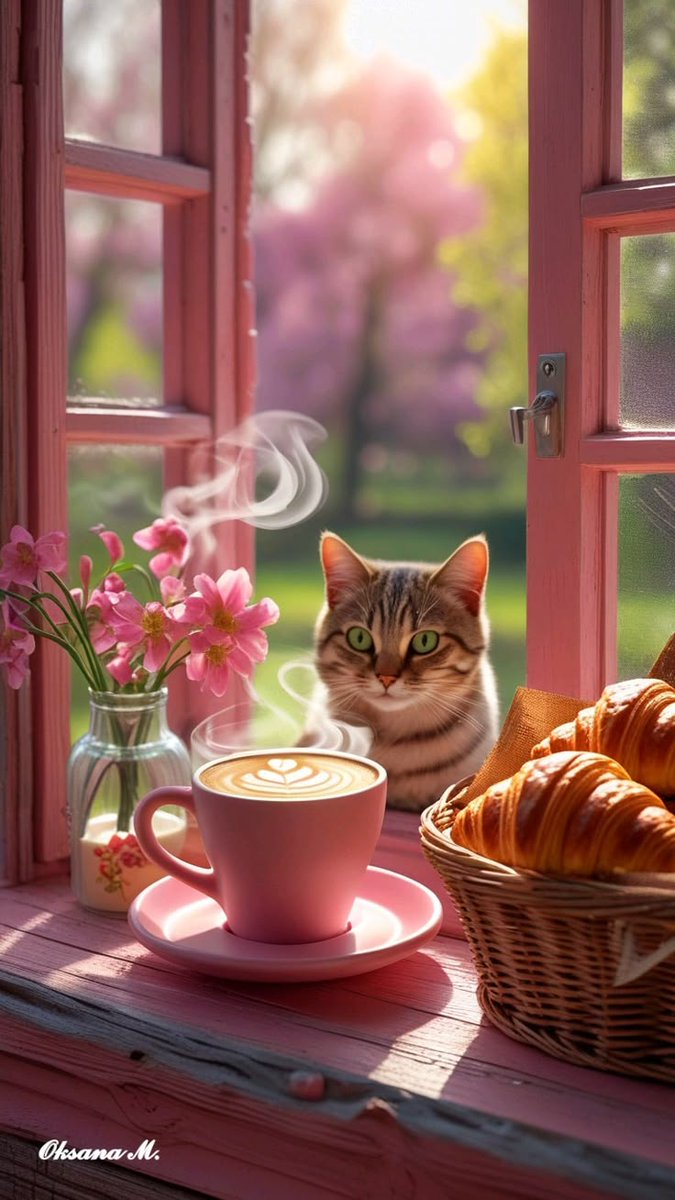 Guten Morgen ihr Lieben,  ich wünsche euch einen wunderschönen Freitag und einen guten Start ins Wochenende 🌞 🍀☕️🥐🕊.
