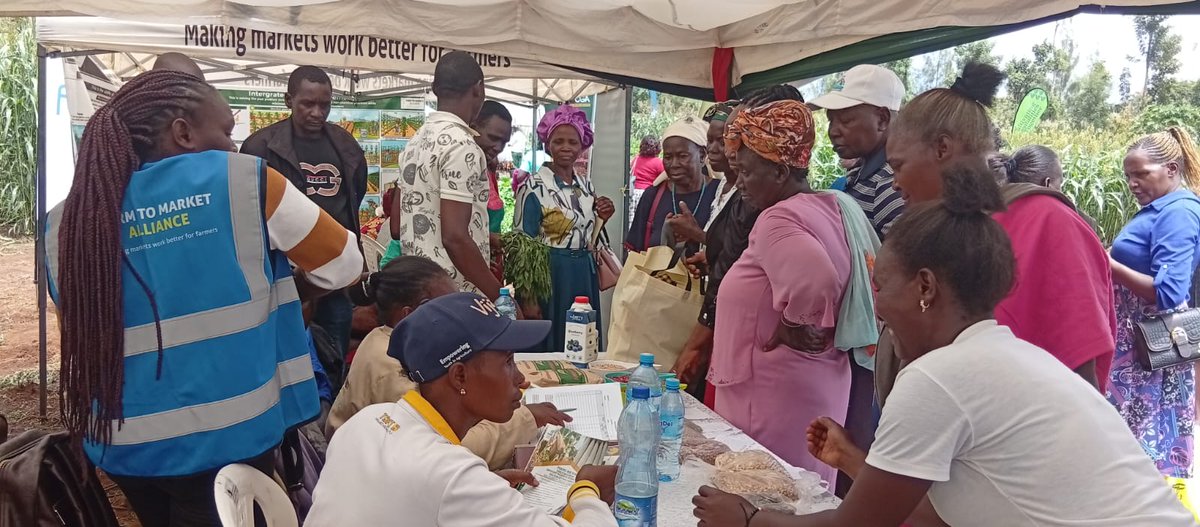 STAKenya's tweet photo. Thank you to everyone who made the Meru Field Day a success — our farmers, exhibitors, and partners who made it all possible.

We are excited to continue promoting effective farm inputs as we work together to advance agriculture.
Looking forward to the next one.
@cerealgrowerske https://t.co/P2ylDs6Xqi