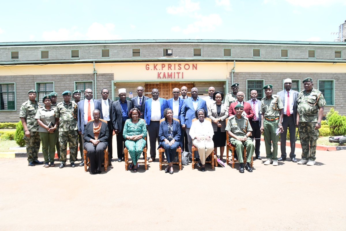 POMACKenya's tweet photo. The Ugandan delegation held engagements with the Solicitor General Hon. Shadrack Mose and the Power of Mercy Advisory Committee. The visiting team also attended a sensitization forum at Kamiti Maximum Security Prison. https://t.co/HPFXCbCoLe