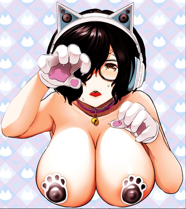 #無言でお気に入りの巨乳をあげる見た人もやる