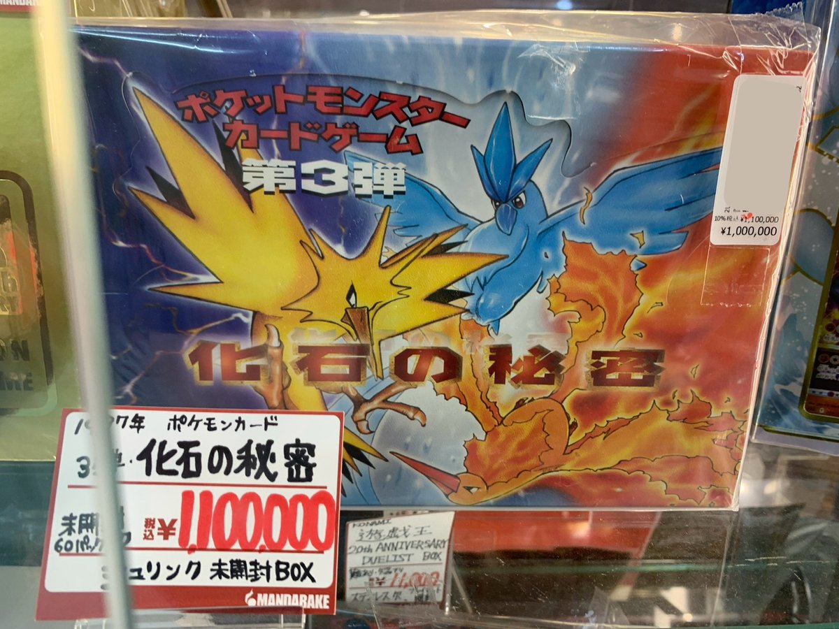 sp31001's tweet photo. 2023年1月の『化石の秘密』未開封BOX https://t.co/s2OueY5yys