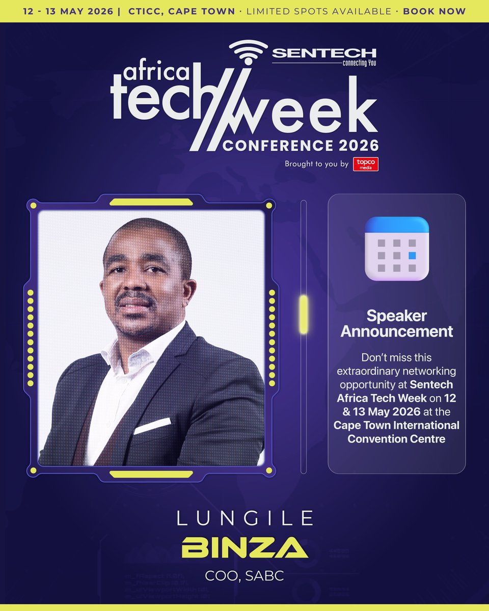 Sentech Africa Tech Week tweet media