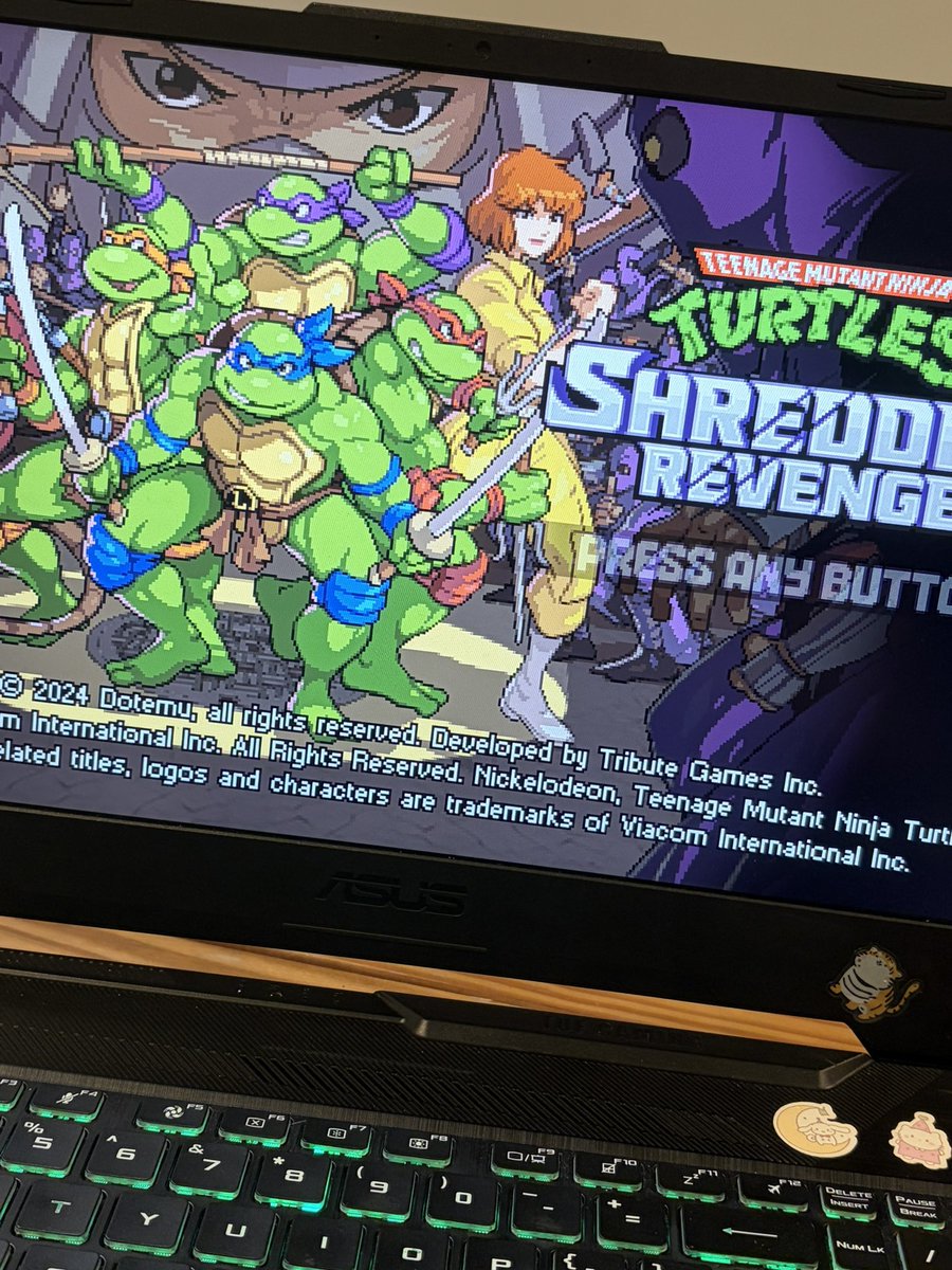 playing this banger, love tmnt:D