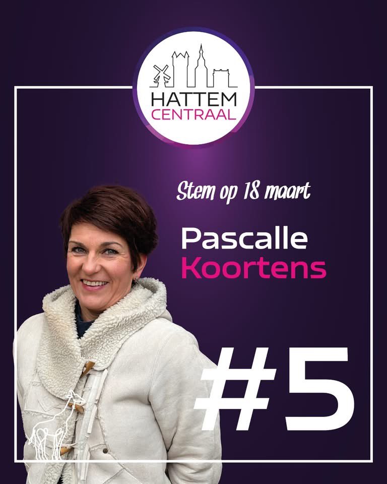 HattemCentraal's tweet photo. Nog 5 dagen tot aan de verkiezingen

HattemCentraal Lijst #1 | Pascalle Koortens ✏️#5

“LokaalBewust”

Investeren in mensen: in kennis, talent en onze inwoners. Ontwikkeling en toegankelijke hulp: Een veilige plek om op te groeien één duidelijk aanspreekpunt.

#Hattem #stem https://t.co/c1cSzc9TxZ