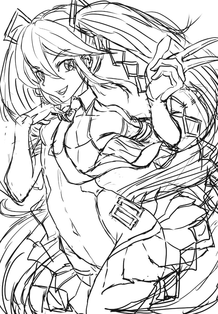 ミクさんWIP 