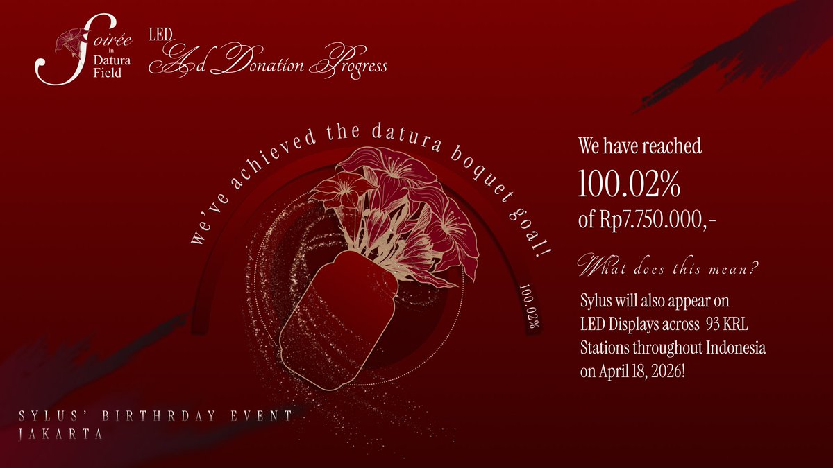 Soireé in Datura Field tweet media