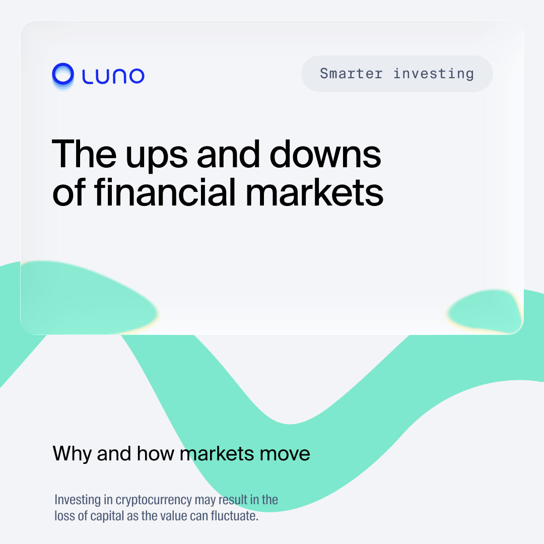 LunoGlobal's tweet photo. Crypto as an investment class is relatively new when compared to other more established investments like gold, but why does age make a difference? 

Learn more about why and how crypto prices move. https://t.co/F5aXUHn16K https://t.co/uUw662KizB